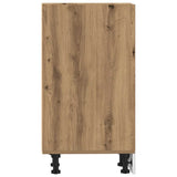 Bottom Cabinet Riga Artisan Oak 30x44.5x81.5 cm Engineered Wood 854201