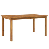 7 Piece Garden Dining Set Solid Wood Acacia 3206278