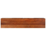 TV Cabinet 140x30x35 cm Solid Acacia Wood 340301