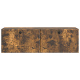 Wall-Mounted TV Cabinet 98 x 31 x 30 cm Smoked Oak 899240