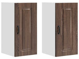 Dishwasher Panel Kalmar 2 pcs Brown Oak 30 x 31 x 80 cm 884669