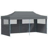 Folding Pop-up Partytent with Sidewalls 3x6 m Anthracite 44966