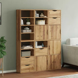 Side Cabinets 6 pcs "ODDA" 40x24x79 cm Solid Wood Pine 3365354