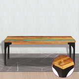 Coffee Table 100x60x35 cm Solid Reclaimed Wood 247322
