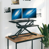 Adjustable Workstation 90x40x cm Steel and Engineered Wood 336400