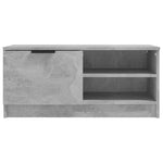 TV Cabinets 2 pcs Concrete Grey 80x35x36.5 cm Engineered Wood 811475