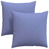 Sofa Pillows 2 pcs Jeans Blue 80 x 80 cm Fabric 42014054