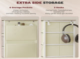 Chest of Ten Fabric Drawers - Natural Wood Finish T3398P377780