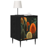 Bedside Cabinet ZAANDAM 2 pcs Black Oak 36 x 33 x 51 cm 8007252