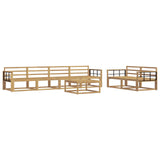 Outdoor Sofa Set 7 pcs White 3386103