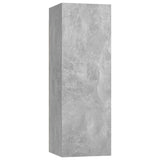 8 Piece TV Cabinet Set Concrete Grey Engineered Wood 3079136