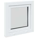 Basement Window RISOR 55 x 55 cm PVC and Glass 42047912