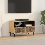 TV Cabinet 70x33x46 cm Solid Wood Mango 358213