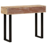 Console Table 100x30x75 cm Solid Mango Wood 320823