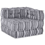 Modular Sofa 2 pcs Grey 140 x 70 x 56 cm Fabric 3315096