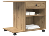 Printer Stand Artisian Oak 60 x 40 x 68.5 cm Engineered Wood 8004430