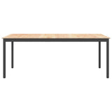 Dining Table Natural 200 x 100 x 75 cm Solid Pine Wood 3416325