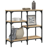 Console Table Sonoma Oak 80x29x75 cm Engineered Wood 834076