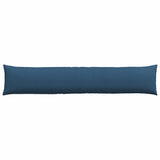Sofa Pillows 2 pcs Blue 200 x 40 cm Fabric 42013876