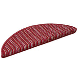 Self-adhesive Stair Mats 15 pcs Red 56 x 17 x 3 cm 42011441