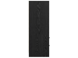Highboard with Drawer Black Oak 45.5 x 34 x 127 cm 869363