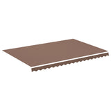 Replacement Fabric for Awning Brown 4.5x3 m 311979