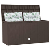 Garden Storage Box Brown 114x47x60 cm 49447