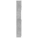 Bathroom Cabinet Concrete grey Engineered wood Tall 802880