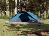 Family Tent Dome 6-Person Blue Waterproof 94782