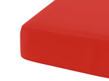 4-Piece Seat Cushions SOEST 4 pcs 100% Polyester Red 945274