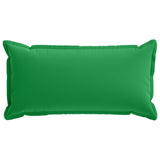 Cushion Cover 12 pcs HOUTEN Green 40 x 80 cm Polyester 918297