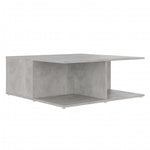 Coffee Table Concrete Grey 80x80x31 cm Engineered Wood 806880
