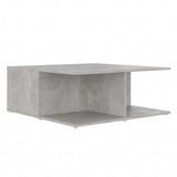 Coffee Table Concrete Grey 80x80x31 cm Engineered Wood 806880