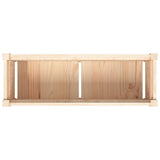 Garden Planter 90x31x31 cm Solid Wood Pine 837449