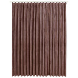 Blackout Curtain with Hooks Velvet Antique Pink 290x245 cm 134527