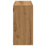 ZNTS Wall Shelf Artisian Oak 100x25x50 cm Engineered Wood 853280