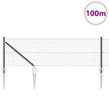 Welded Wire Fence with Spikes 100 x 0.4 m 3352250