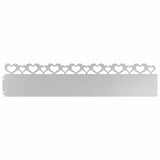 Lawn Edgings 20 pcs Silver 103 x 0.05 x 22 cm Stainless Steel 874841