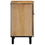 Bedside Cabinet Brown 50x33x60 cm Solid Wood Mango 4017728