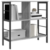 Bookshelf Grey Sonoma 82 x 32 x 79 cm Engineered Wood 883997