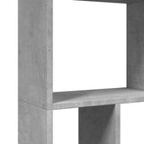 Bookcase Concrete Grey 60x20x120,5 cm Engineered Wood 858150