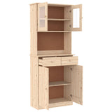 Highboard ALTA 77x35x188 cm Solid Wood Pine 3187775