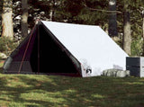 Camping Tent A-Frame 2-Person White Blackout Fabric Waterproof 94758