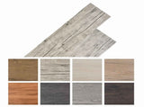 Flooring Planks 18 pcs Grey 5.26 m PVC 42046247