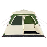Family Tent Dome 6-Person Green Quick Release 4004233