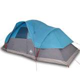 Family Tent Dome 9-Person Blue Waterproof 94564