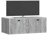 Wall-Mounted TV Cabinet Grey Sonoma 59.5 x 31 x 30 cm 898031