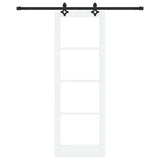 Sliding Door ORKDAL White and Black 73.5 x 211 cm 3332158