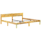 Bed Frame without Mattress Solid Reclaimed Wood 200x200cm 288439