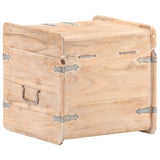 Chest 40x40x40 cm Solid Acacia Wood 289648